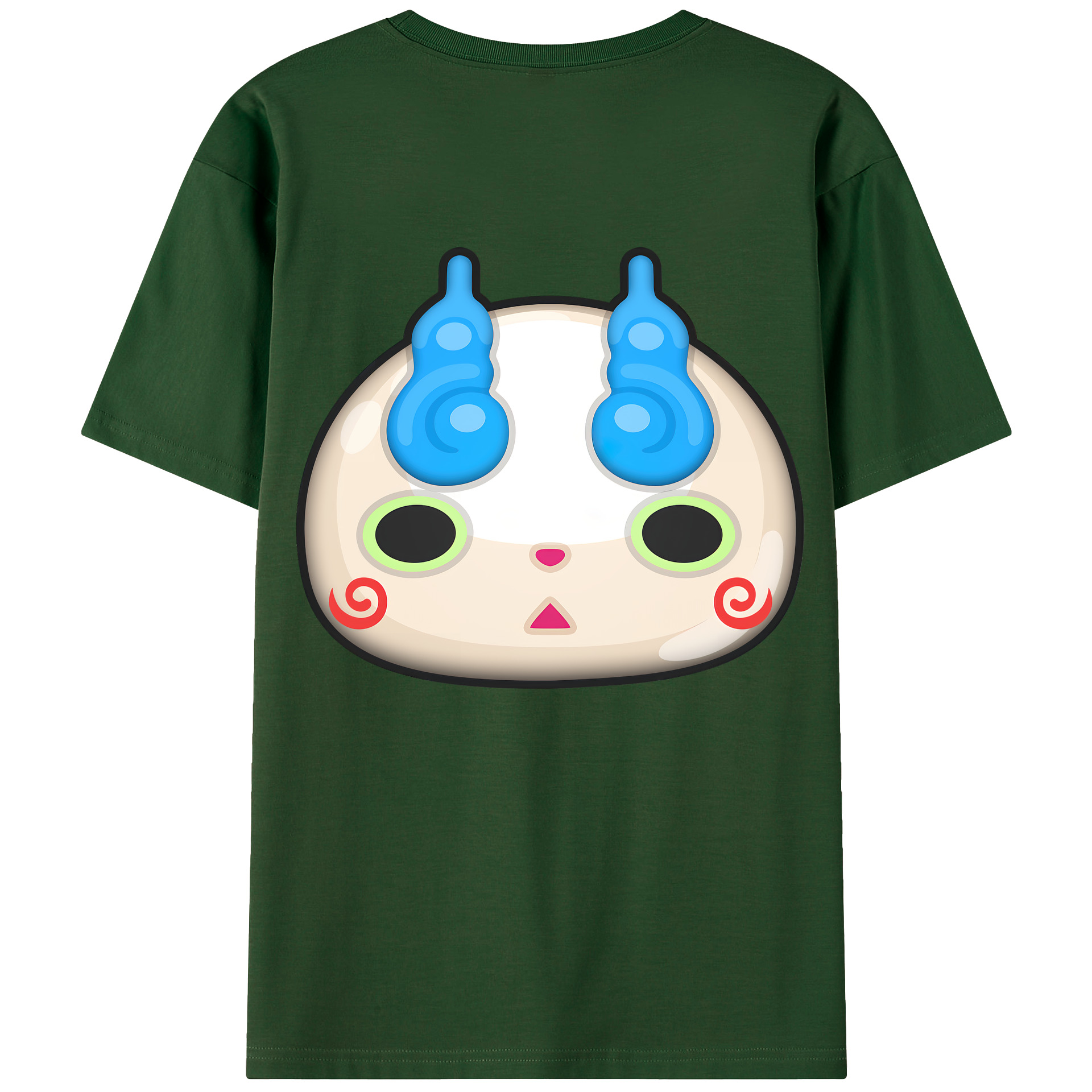 （画像用） 妖怪ウォッチ Yo-kai Watch 綿100％半袖Tシャツ（背面プリント）